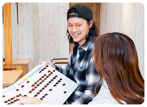 hair’s Mahalo.のこだわり02