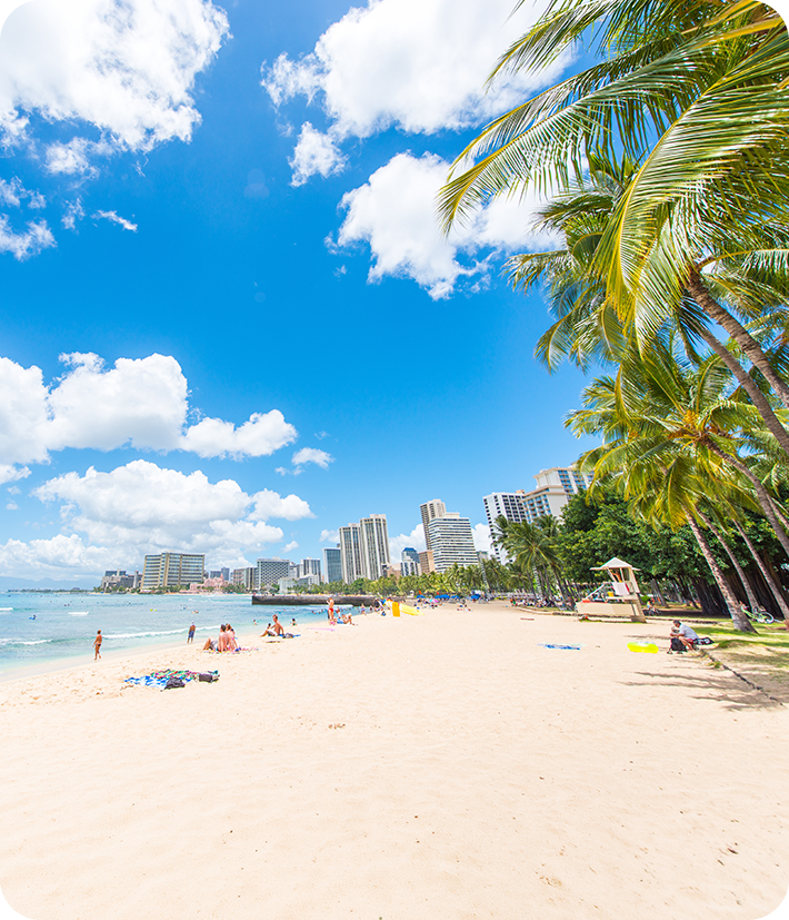 ハワイの風景写真